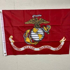USMC Flag United States Marine Corps Flag 3' x 5'
